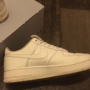 Nike | Shoes | Mens Nike Air Force Sail Black | Poshmark